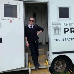 Officer Jenny at Shepton Mallet Prison