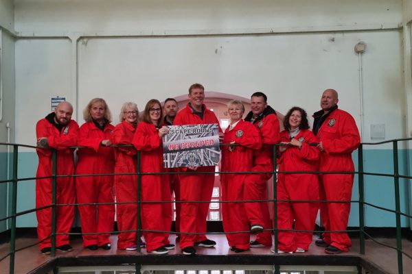 Shepton Mallet Prison challenges corporate groups to our escape rooms for team building activities