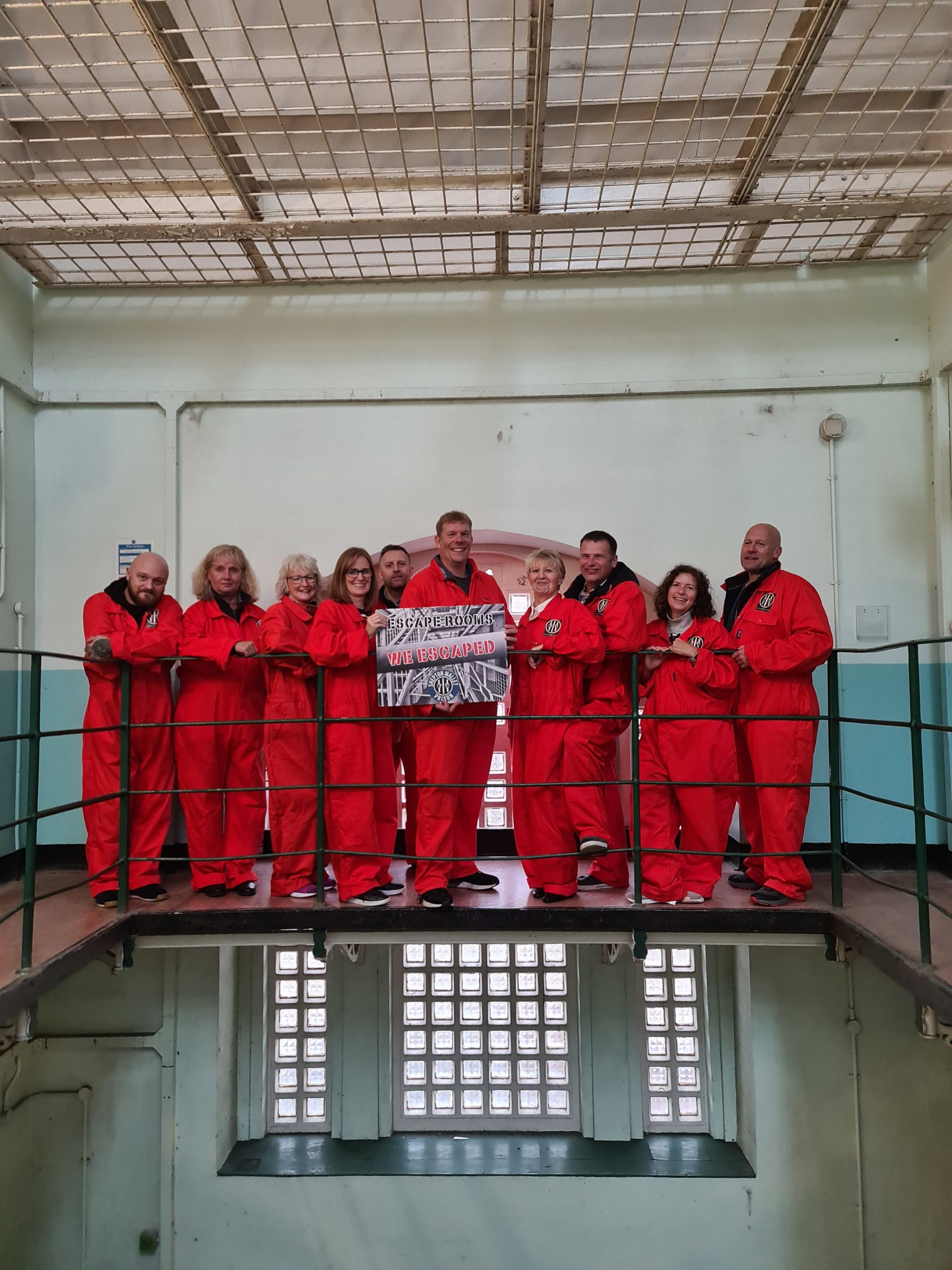 Shepton Mallet Prison challenges corporate groups to our escape rooms for team building activities