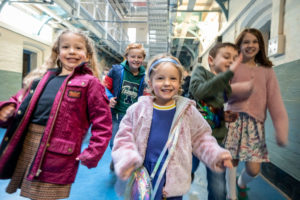 Children Running within Shepton Mallet Prison