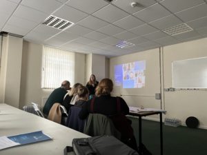 Staff Training Fully Immersed within an Employee Day Presentation