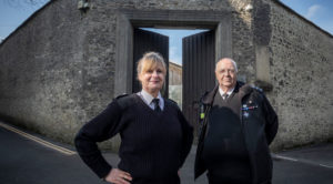 Officers at Shepton Mallet Prison