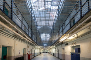 A prison wing at Shepton Mallet Prison