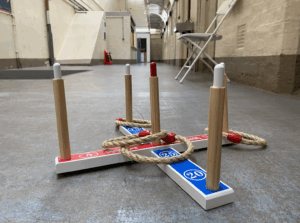 Family-friendly games at Shepton Mallet Prison