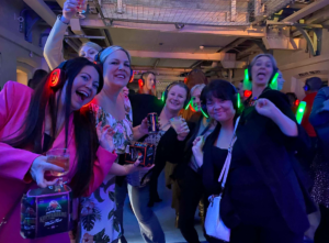 Silent Disco Shepton Mallet Prison: A night out behind bars for a group of ladies to enjoy dancing to great music, drinking, and having fun