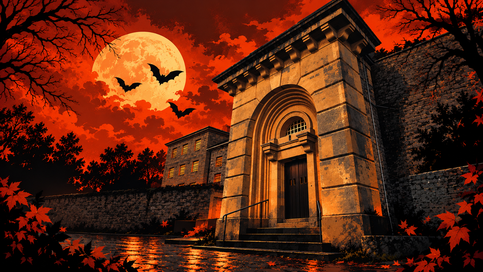 Discover ghostly tales, follow a trick or treat trail and dance your bones off behind bars